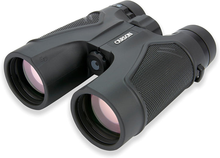 Carson Full-Size Fernglas, 8x42mm, hochwertige ED-Glas Linsen, wasserdicht und beschlagfrei (TD-842E