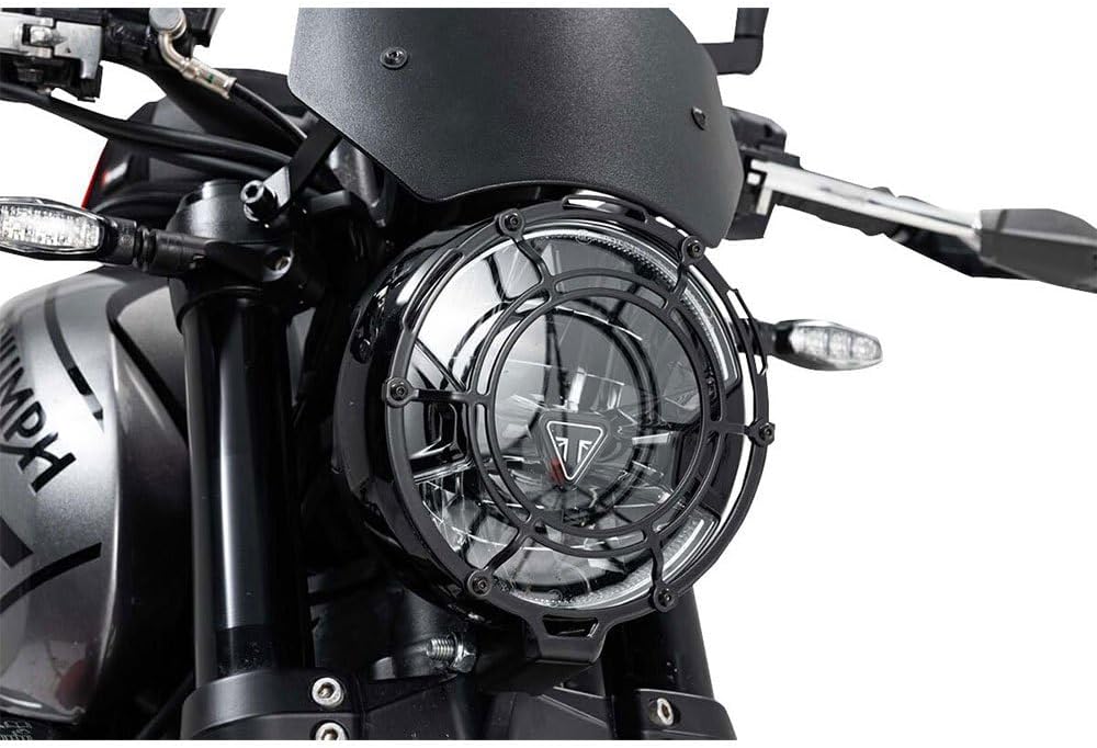 SWMO 72214701 Scheinwerferschutz passend für Schutzgitter. Triumph Trident 660 (21-).