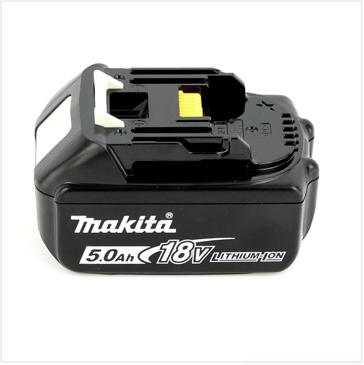Makita DEADML/DML 805 LED Baustrahler 14,4-18 Volt / 230 Volt + 1x BL 1850 B 18V - 5 Ah Li-Ion Akku