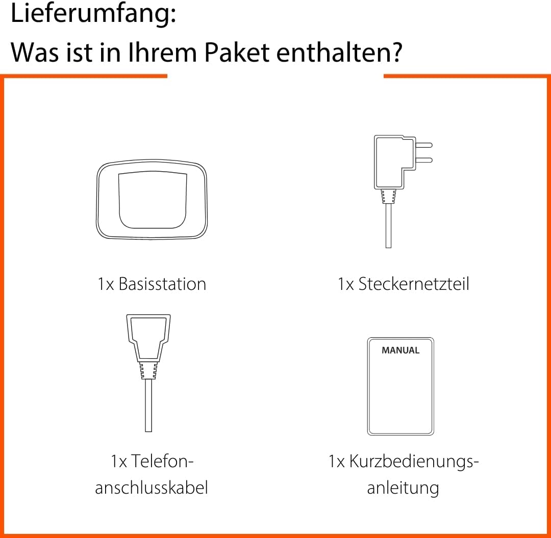 Gigaset Box 200A - DECT-Basis-Station mit Anrufbeantworter für Ihr eigenes Kommunikationssystem mit