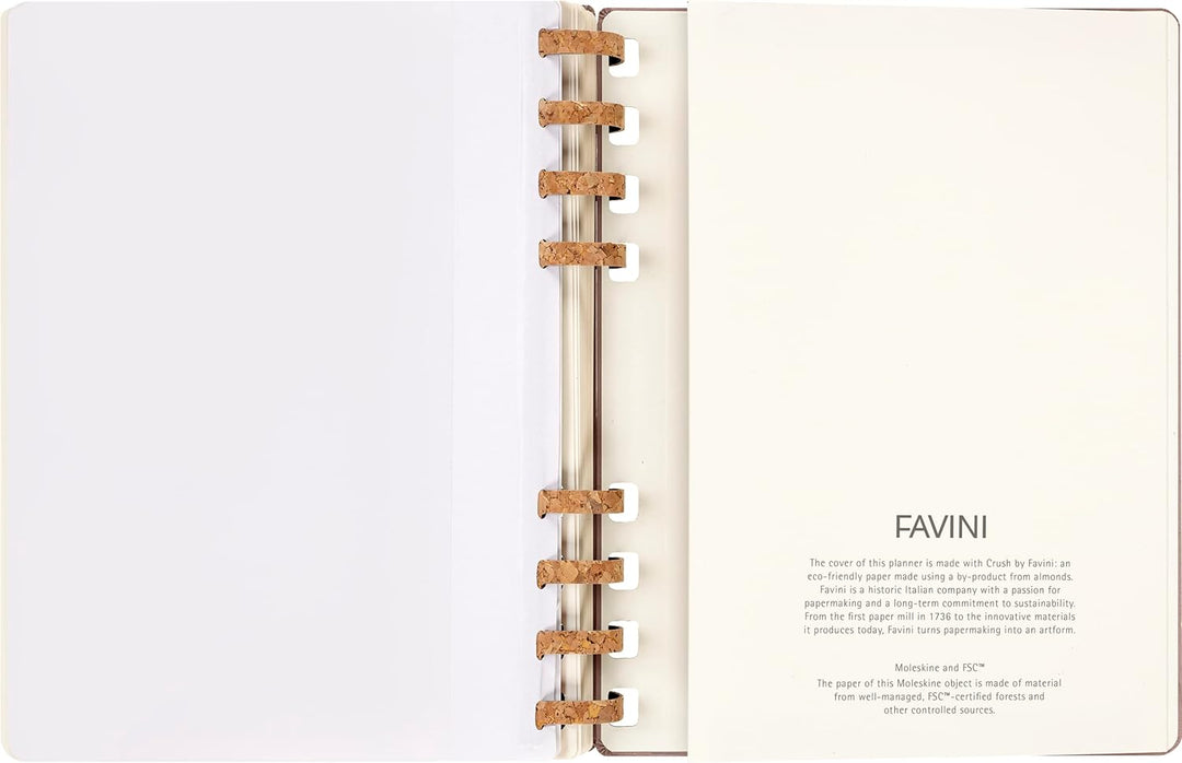 Moleskine Akademischer Monatsplaner 2023 -2024, 12-Monats-Wochen-und Monatsplanner, Universitätskale