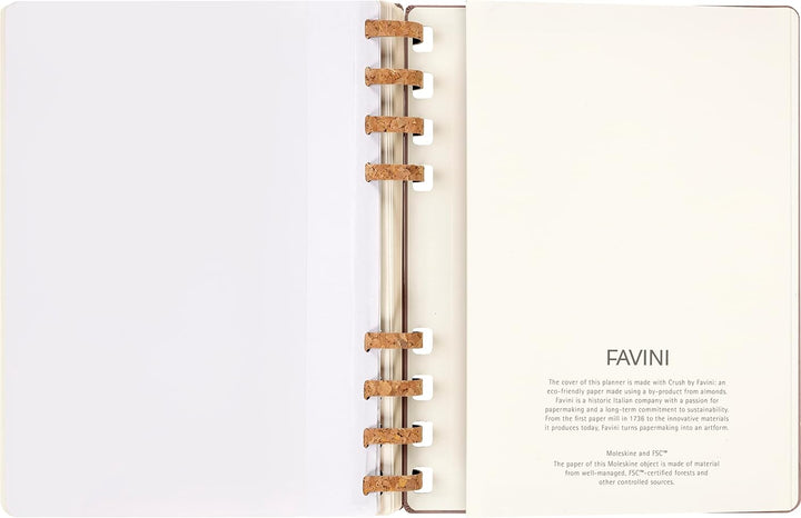 Moleskine Akademischer Monatsplaner 2023 -2024, 12-Monats-Wochen-und Monatsplanner, Universitätskale