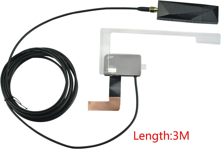 LEXXSON Auto DAB/DAB+Digitalradio Tragbarer DAB+ Radio Tuner Empfänger mit Antenne USB Dongle für di