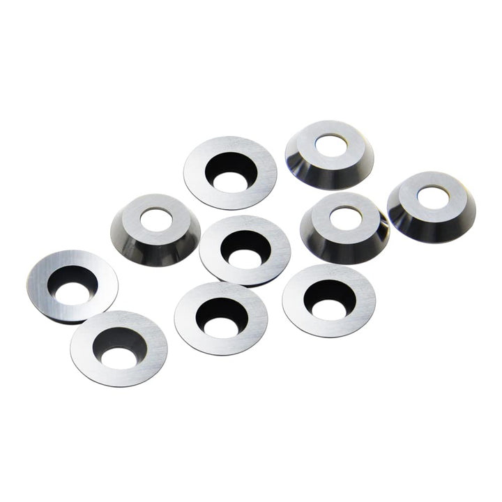 CDBP 12 mm runde Hartmetall-Einsätze, Indexierbar, passend für DIY Drehmaschine Holzdrehwerkzeuge, C
