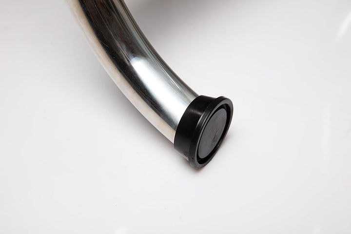 Steinbach Einbaubeckenleiter Edelstahl, 4-stufig, mit Ankersockel, für Beckentiefe 150 cm, schmale A