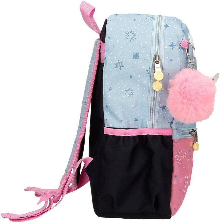 Enso Dreams Come True Vorschulrucksack, anpassbar an Trolley, mehrfarbig, 25 x 32 x 12 cm, Polyester