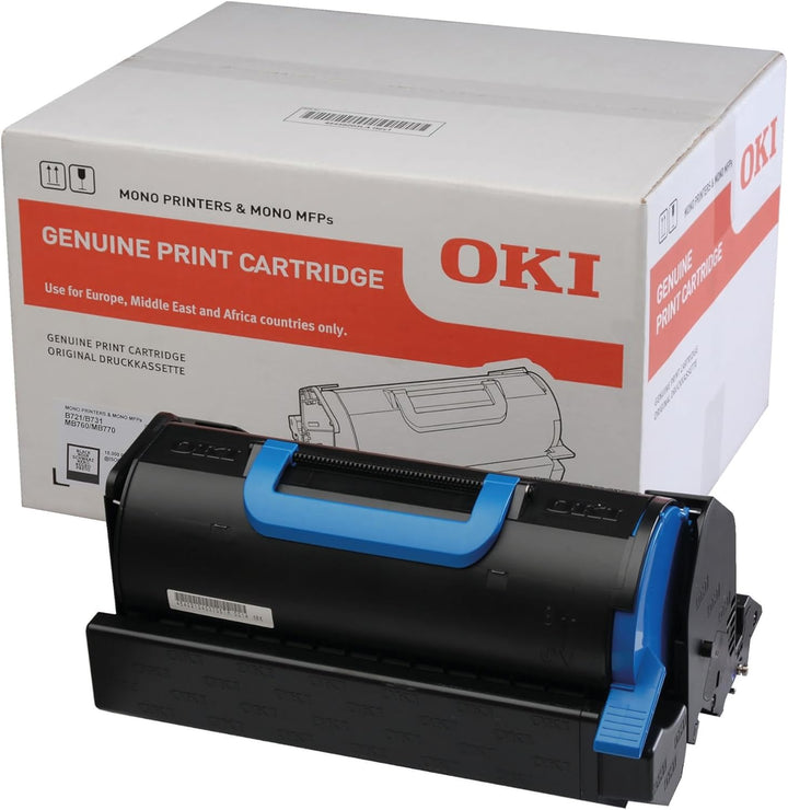 Oki 45488802 Toner Schwarz Standardkapazität 18.000 Seiten 1er-Pack