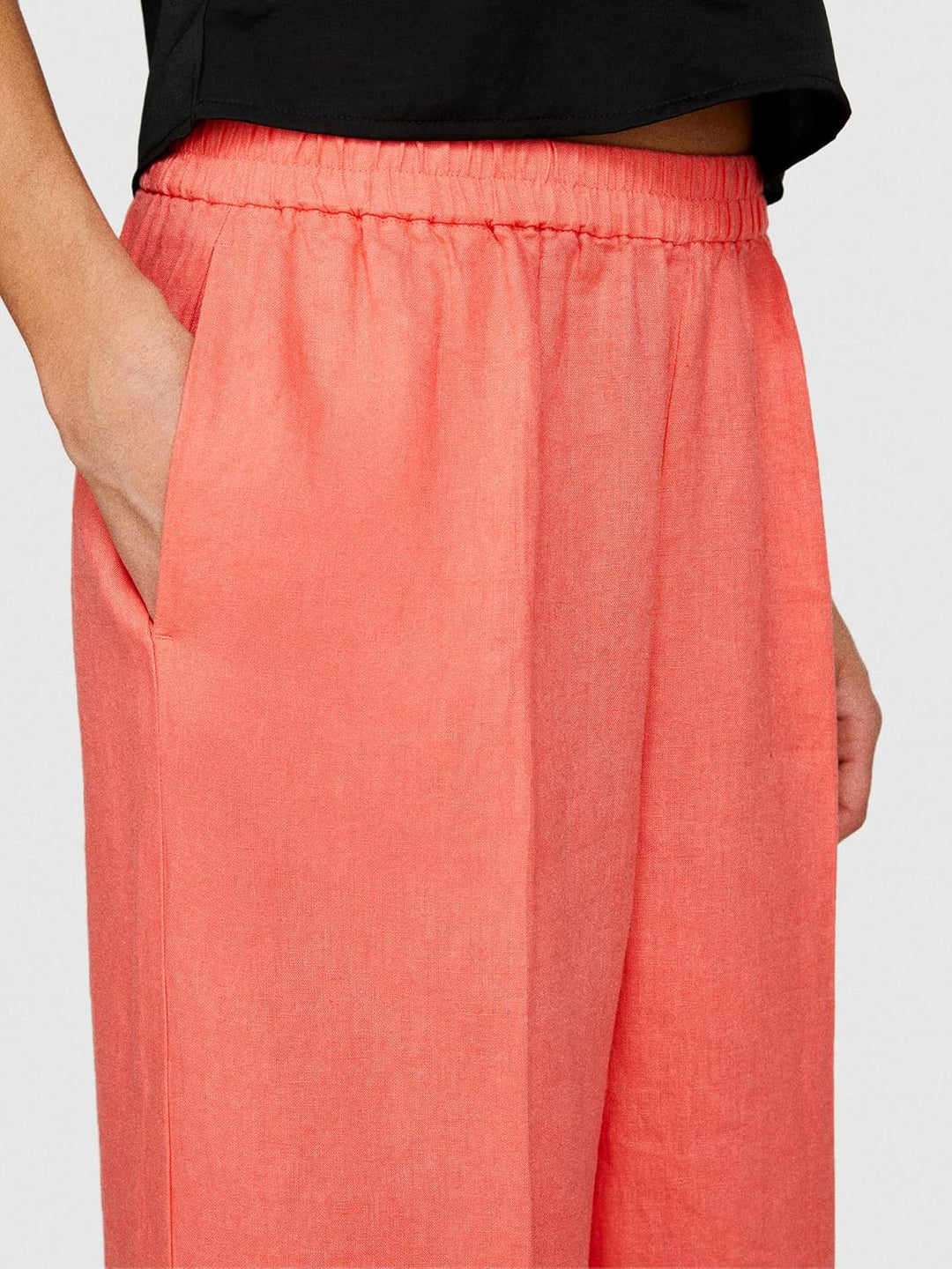 Sisley Damen Pants 38 Rot, 38 Rot