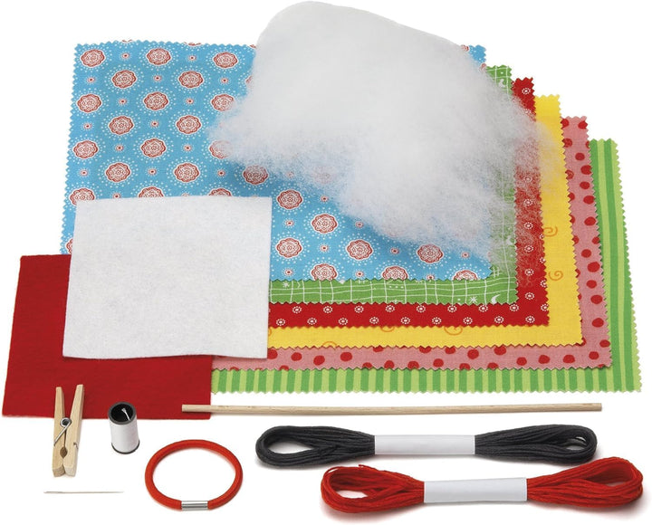 Kosmos 604080 AllesKönnerKiste Monster nähen für Anfänger, DIY Bastelset für Kinder ab 8 Jahren, Kin