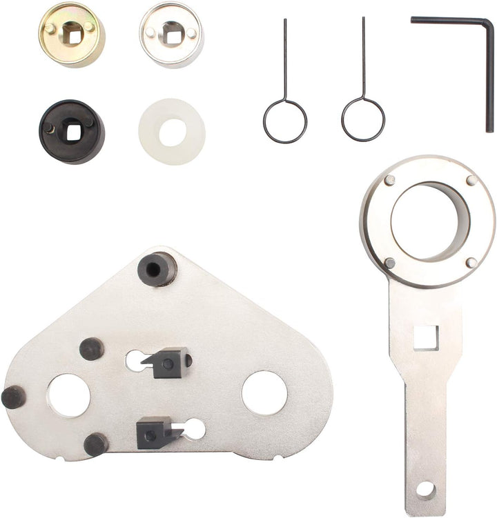 CCLIFE Motor Einstellwerkzeug Arretierwerkzeug Steuerzeiten Werkzeug Kompatibel mit VAG VW Audi 1.8