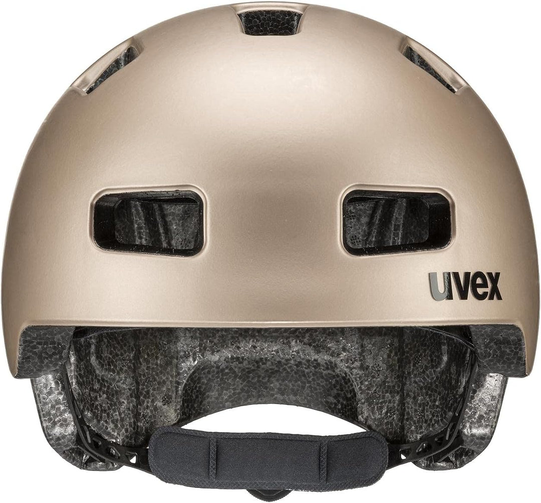 uvex City 4 - Leichter City-Helm für Damen und Herren - individuelle Grössenanpassung - inkl. LED-Li