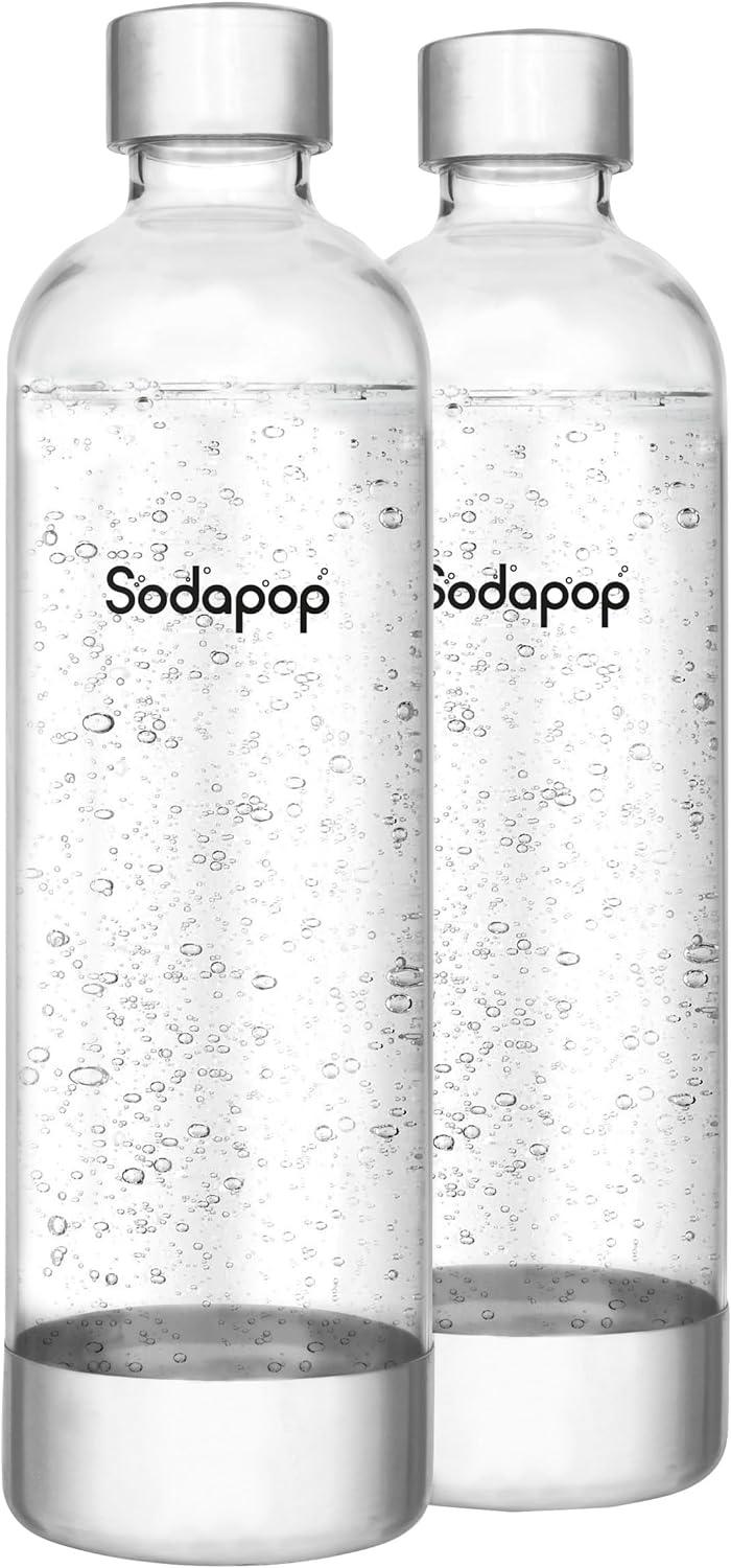 Sodapop PET-Flaschen Cooper, Ersatzflaschen ausschliesslich Wassersprudler Cooper, BPA-frei, 2X 850