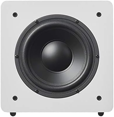 DYNAVOICE - Aktiver Subwoofer 8".Ref: Challenger Sub-8, Weiss