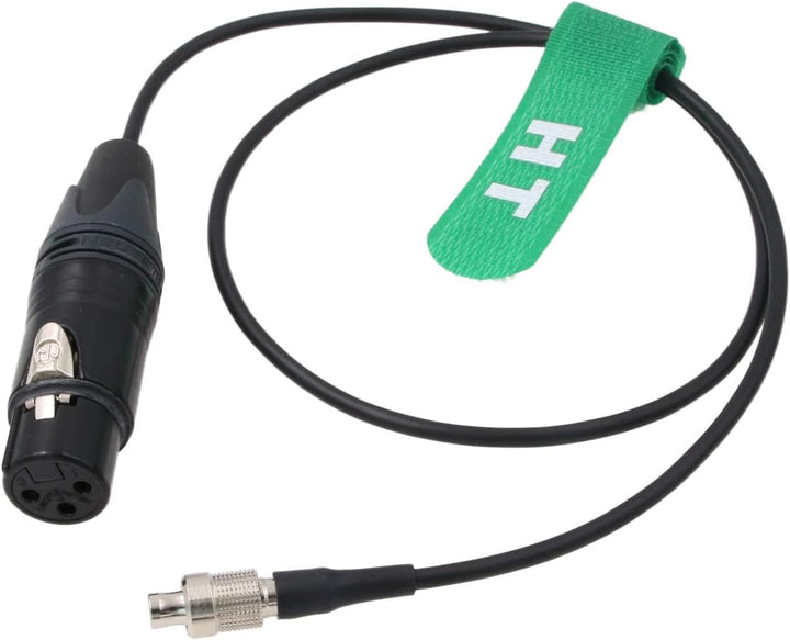 HangTon Connect Line Audiokabel XLR 3-polig auf FVB 00B 3-polig für Mikrofon, Soundgeräte, Mixer, Re