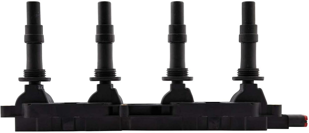 HELLA 8ET 009 142-031 Luftmassenmesser - Rohrstutzen & 5DA 358 000-041 Zündspule - 12V - 5-polig - B