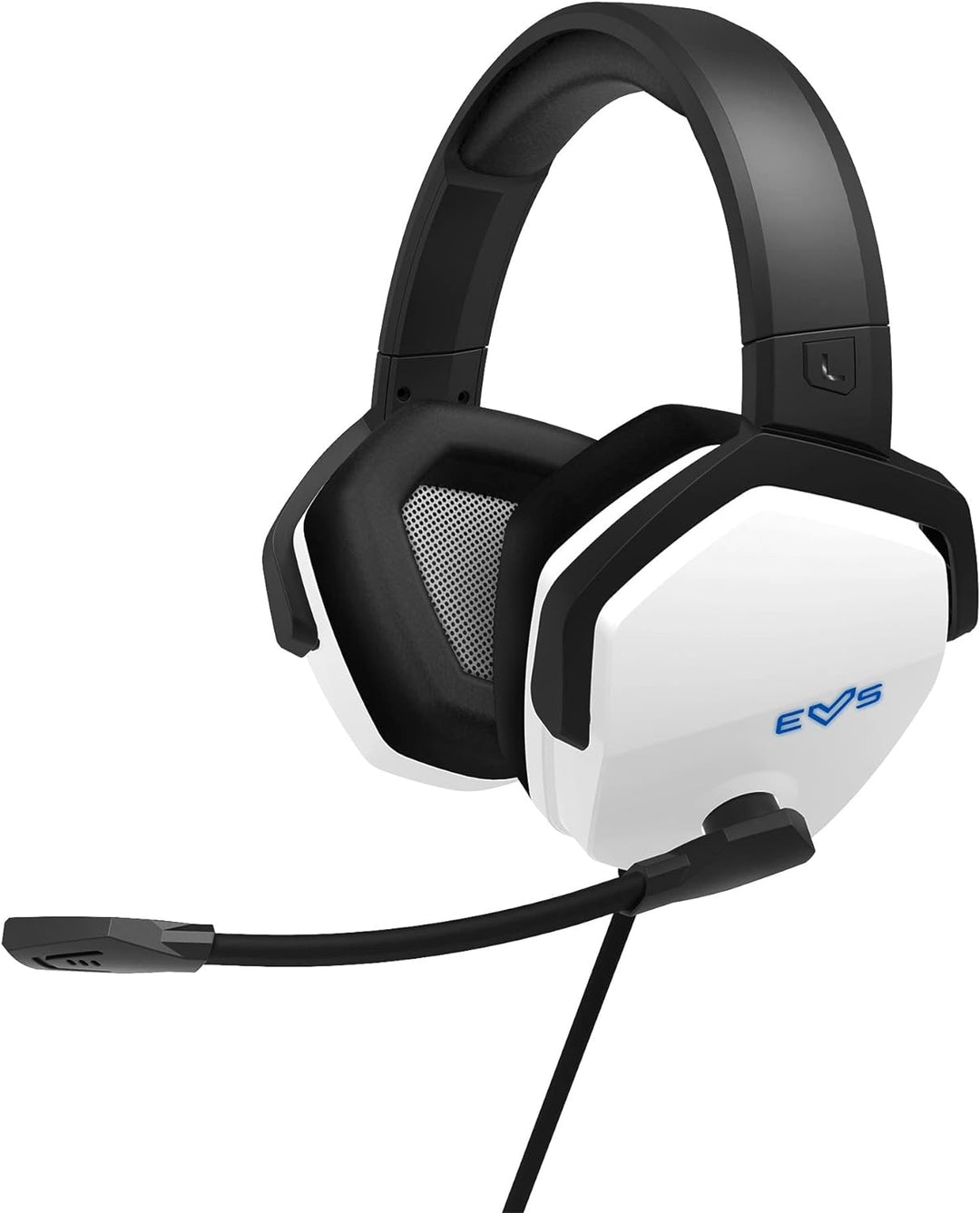 Energy Sistem Gaming Headset ESG 4 Surround 7.1 White (Kopfhörer LED-Beleuchtung, 7.1 Surround-Sound