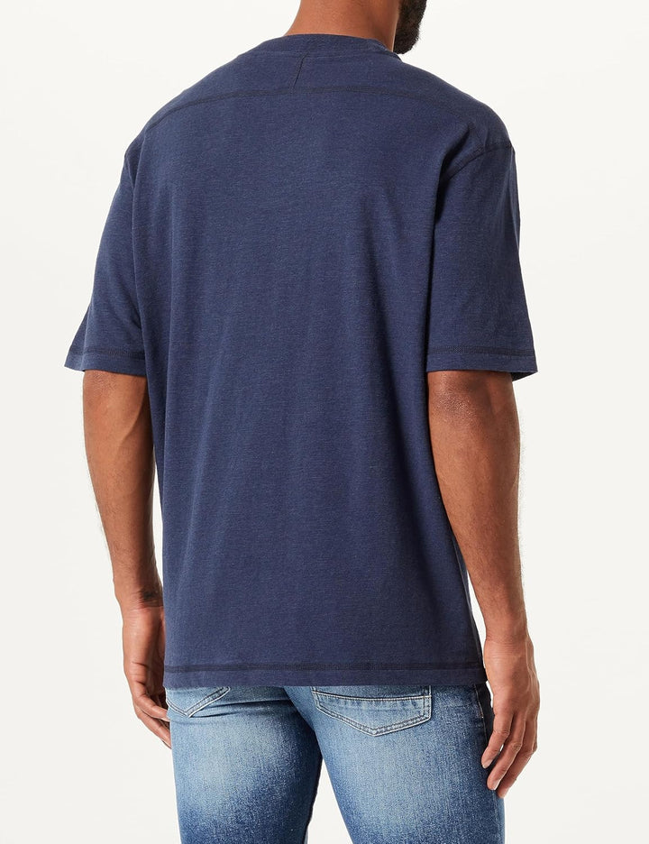BOSS Herren Teglitchstitch L Dark Blue404, L Dark Blue404