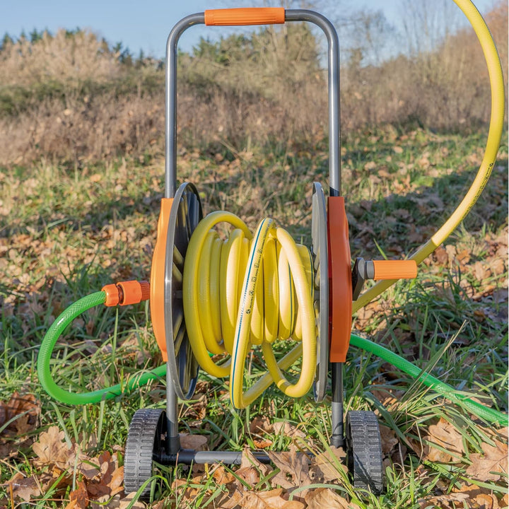 Amig - Schlauchwagen | für 1/2" Schläuche | max. 60m gerollt | mit Kurbel zum einfachen Aufrollen |