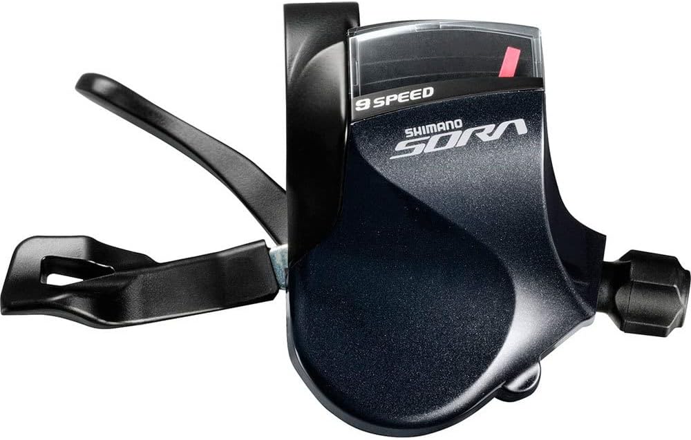SHIMANO Flatbar SLR3000 Schalthebel (9-Fach | rechts | 2050mm) Schwarz, Schwarz