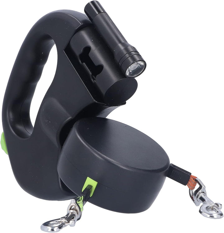 Nimomo Hundeleine, Automatische Leinen Hundeleine Einziehbare Doppel-Hundeleine Dog Lead Pet Leash 1