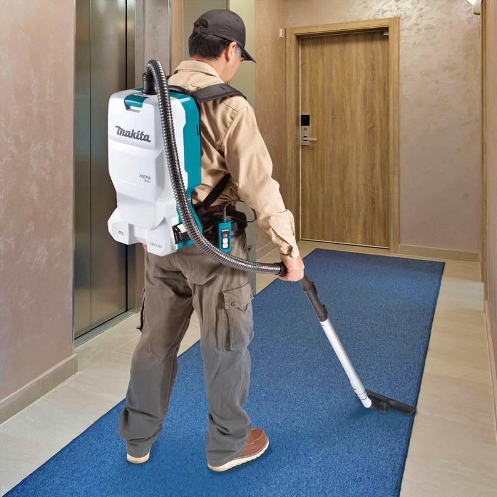 Makita DVC660Z, Rucksackstaubsauger 2x18 V (ohne Akku, ohne Ladegerät), 6