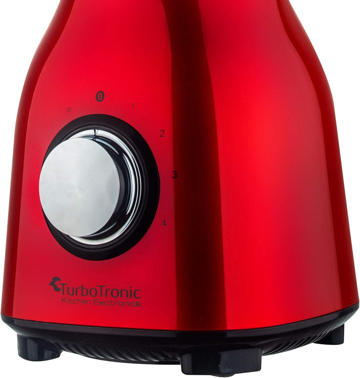 1400 Watt Standmixer mit Glasbehälter 1,5 Liter, BPA-frei, 6 Edelstahl-Klingen, Smoothie Maker, Blen