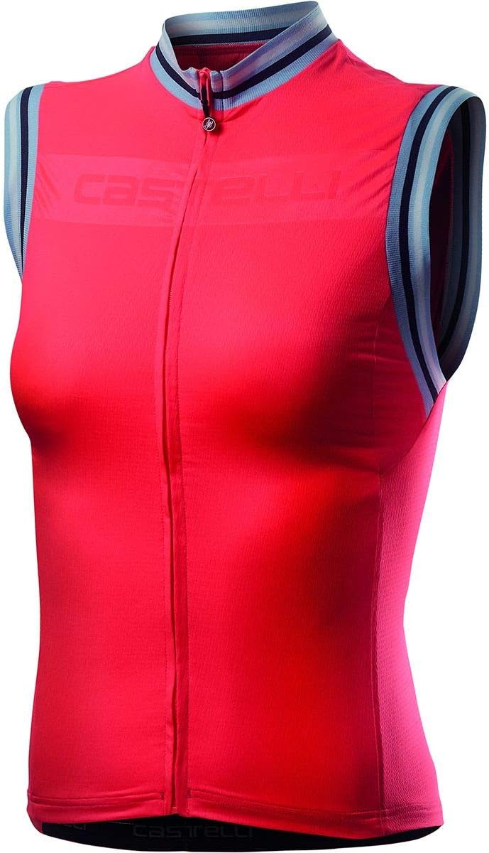 castelli Promessa 3 Damen Trikot XS Brilliant Pink, XS Brilliant Pink