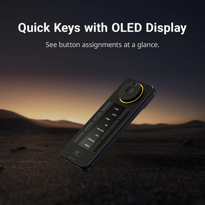 Xencelabs Pen Display 24 Grafiktablett 4K Professionelle 99% Adobe RGB Zeichenmonitor Zeichentablett