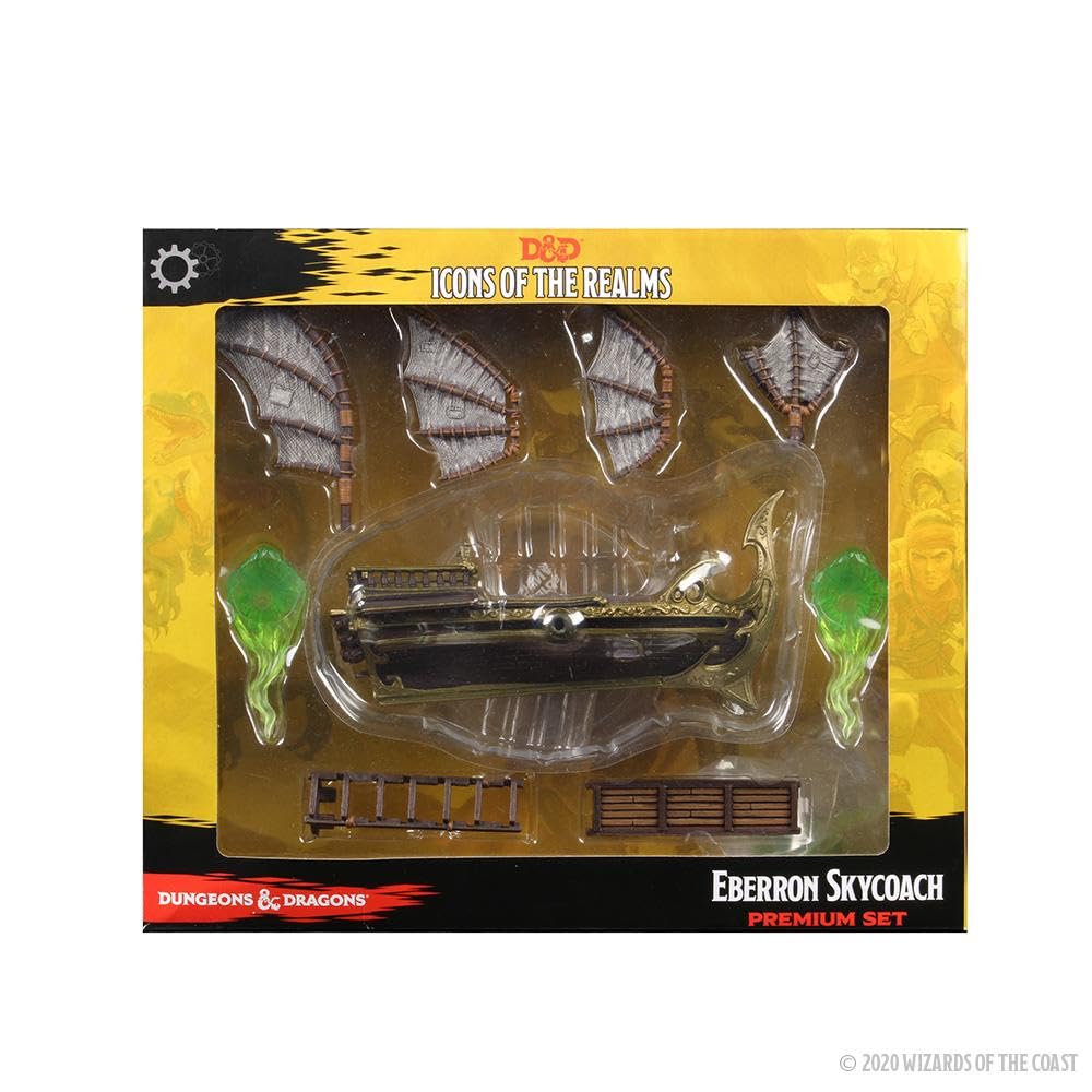 WizKids WZK74078 Skycoach D Zubehör, wie abgebildet