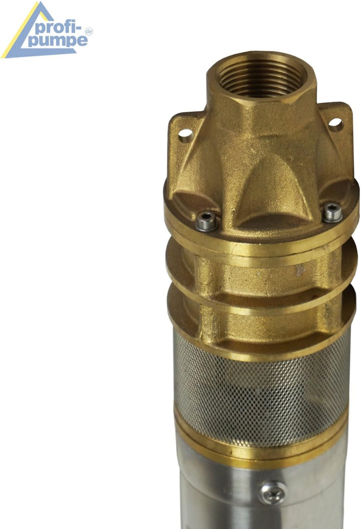 BRUNNENPUMPE TIEFBRUNNENPUMPE 3" 750Watt SANDVERTRÄGLICHE TAUCHPUMPE IMPELLERPUMPE TAUCHDRUCKPUMPE P