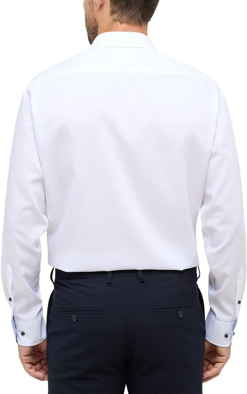 ETERNA Herren Original Shirt MODERN FIT 40 Weiã, 40 Weiã