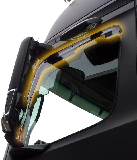 Vordere Windabweiser (1 Set) für die Fahrer und Beifahrerseite-CLS0046092D passend für Ford Transit