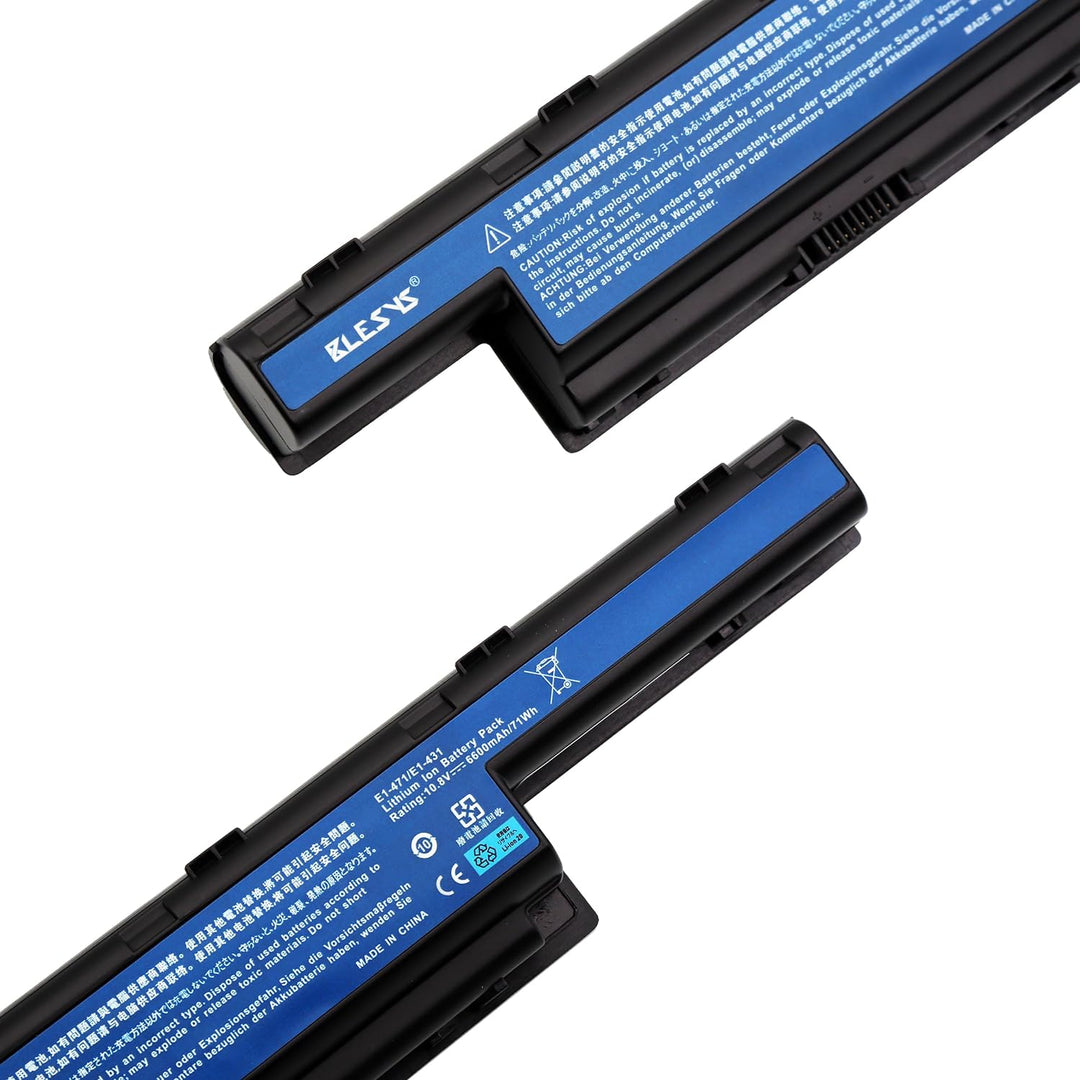 BLESYS 9-Zellen 71Wh Laptop Akku fĂŒr Acer Aspire E1-421 E1-431 E1-471G E1-521 E1-531G E1-571 E1-571G