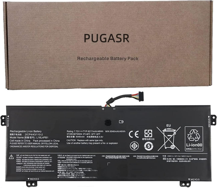 PUGASR L16C4PB1 L16L4PB1 L16M4PB1 Laptop Akku Kompatibel mit Lenovo Yoga 720-13IKB 730-13IKB 730-13I