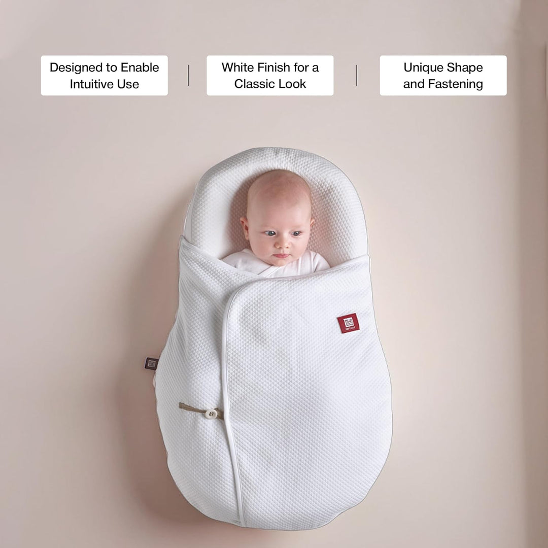 Red Castle - Cocoonacover - Leichte Baumwolle Decke, Weiss