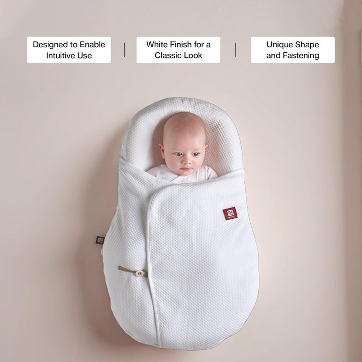 Red Castle - Cocoonacover - Leichte Baumwolle Decke, Weiss