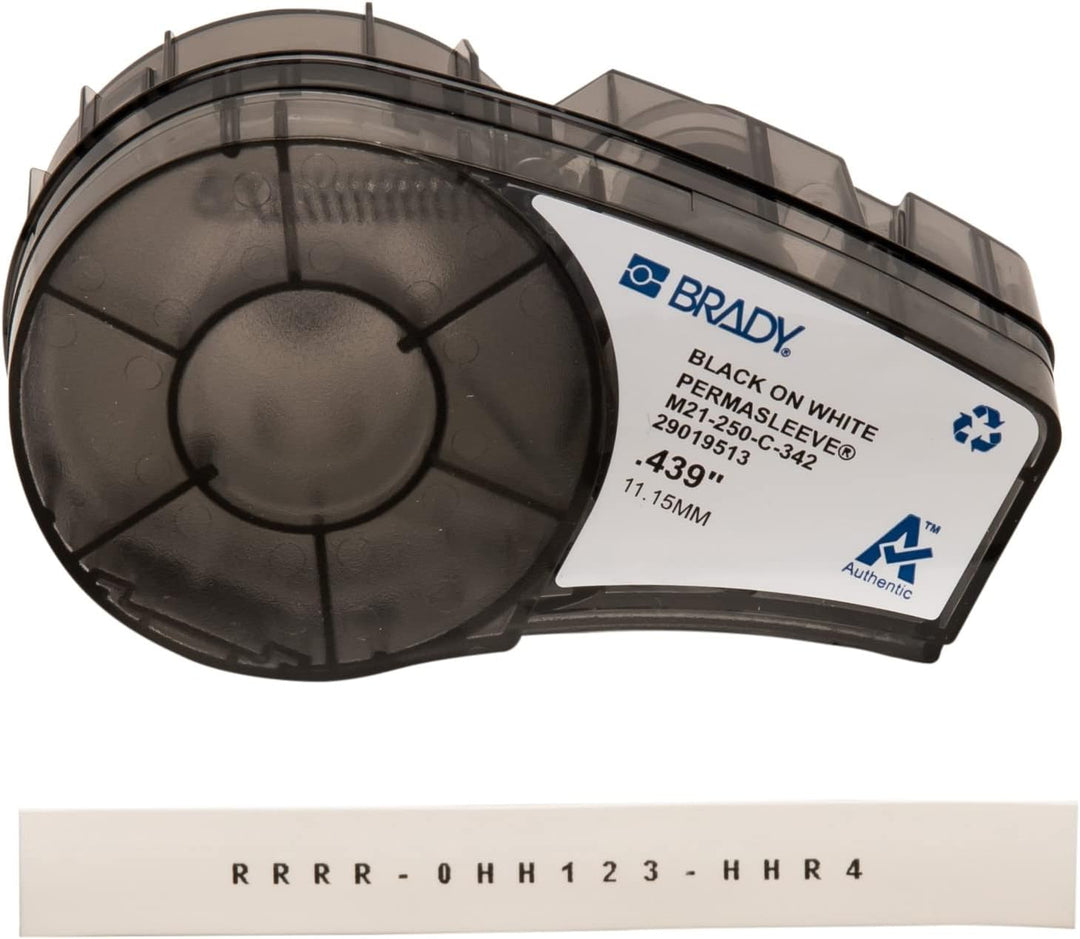 Brady (M21-250-C-342) PermaSleeve Schrumpfschläuche aus Polyolefin für BMP21-PLUS; BMP21 11.15 mm x