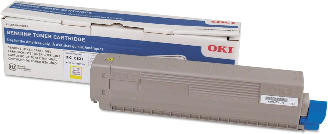 OKI Toner 10000 Seiten, gelb