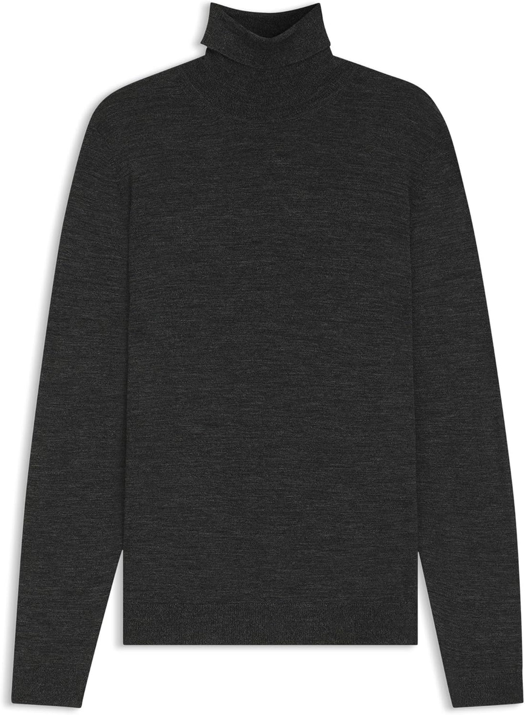 BOSS Rollkragenpullover MUSSO Langarm Strick anthrazit XL Anthrazit, XL Anthrazit