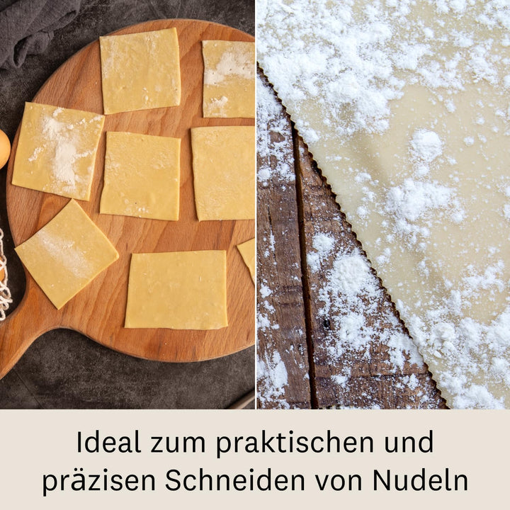 MARCATO Doppelter Ausstecher, Kuchenwerkzeug, Stahl, präziser und dekorativer Schnitt, robust und la