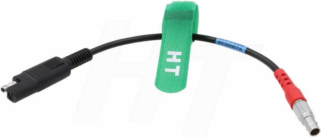 HangTon Externes Stromkabel für Sokkia GRX1 GRX2 GRX3 GNSS Receiver 5-polig (12 V SAE Stromkabel) 12