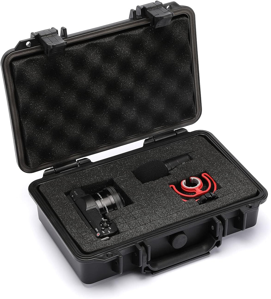 CASOMAN 11.5-Inch Water-proof & Explosion-Proof Box, with Cush- Proof Sponge, IP67 Water Proof Grade