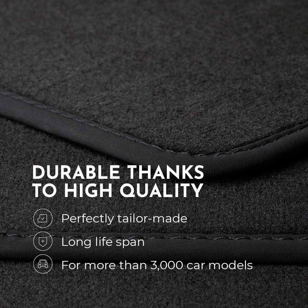 Kovvar Fussmatten passend für Peugeot Traveller | 2016-2024 | Ausführung: Vorne | 1-teilig | Materia