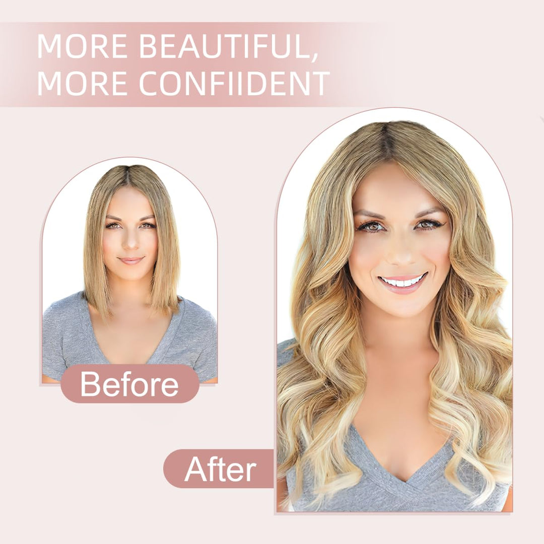 Silk-co Haarteile Echthaar Bonding Extensions Echthaar 1g Keratin U Tip Haarverlängerung Glatt Weich