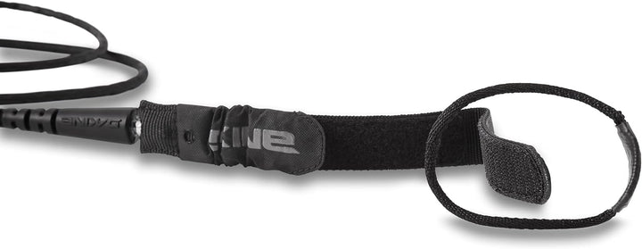 Dakine Cyclone Team Leash 6' x 1/4 Surf Leash Schwarz 6ft0, Schwarz 6ft0