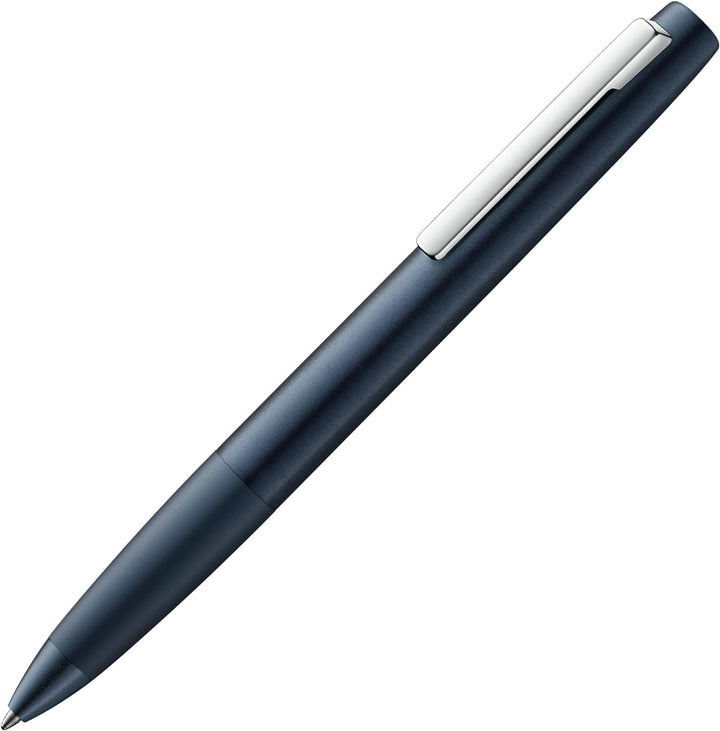 LAMY aion Kugelschreiber 277- Einzigartiger Kuli aus Aluminium in der Farbe dunkelblau, seidenmatt m