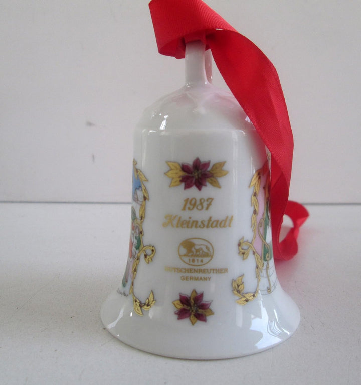 Hutschenreuther - Weihnachtsglocke 1987 - Glocke Porzellan - NEU - OVP - 1. WAHL