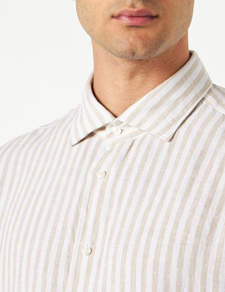 Seidensticker Herren Shaped Fit Langarm Hemd Shirt 38 Besch, 38 Besch