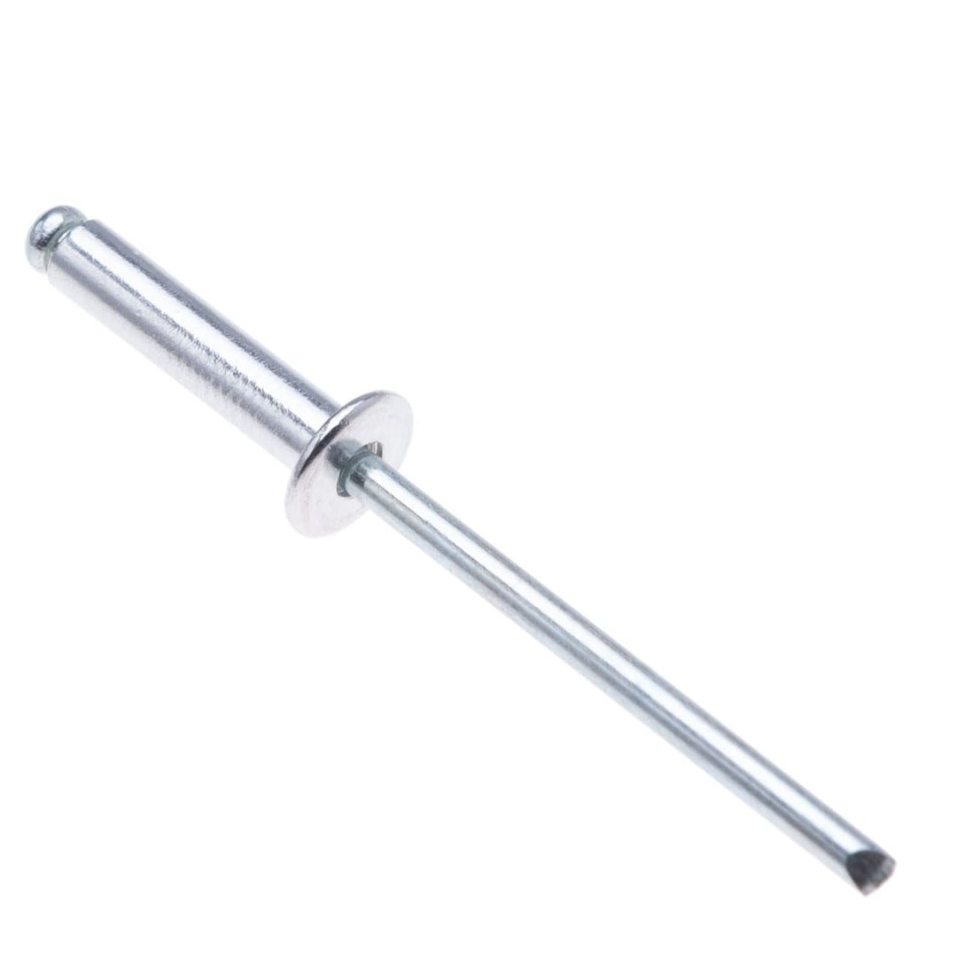 4mm x 12mm Aluminiumnieten, 1000 Pack – Nieten für Metall, Blindniete, Kuppelkopf Legierungsnieten,