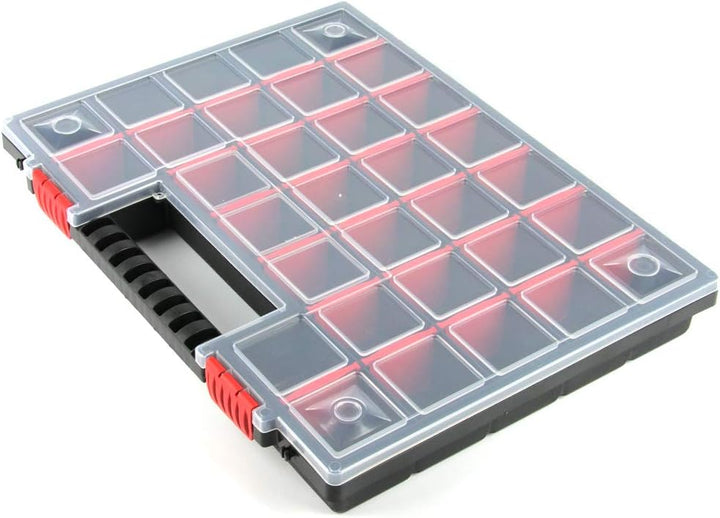 10er Set Sortierbox NORS16 Werkzeug-Organizer Sortimentskasten Kleinteilemagazin Ergonomischer Griff
